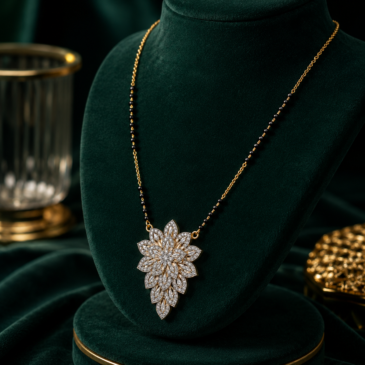 Bloom Royale Diamond Mangalsutra