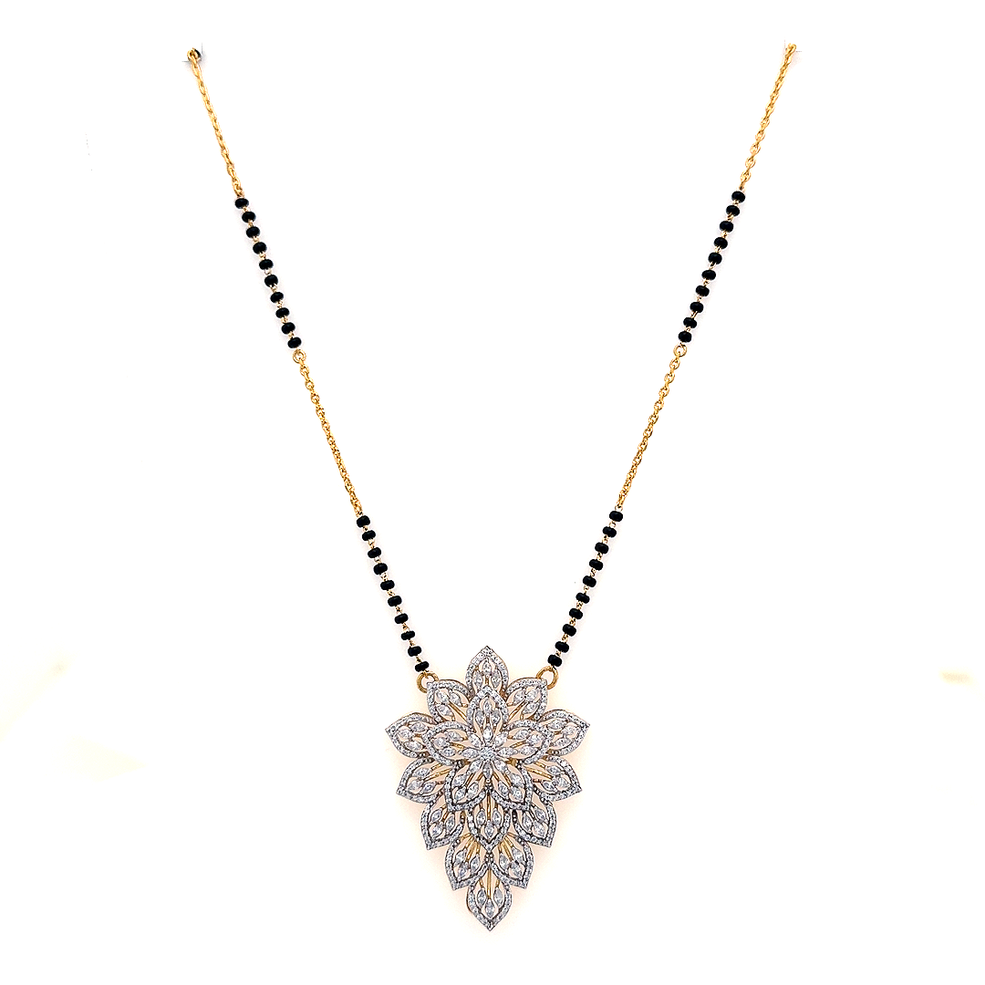 Bloom Royale Diamond Mangalsutra