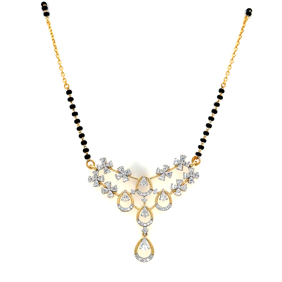 Celestia Diamond Bloom Mangalsutra