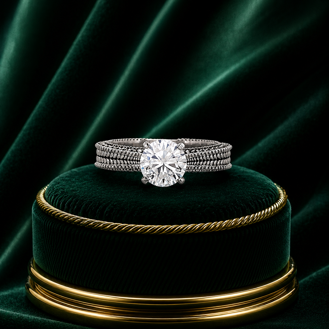 Classic Solitaire Diamond Ring