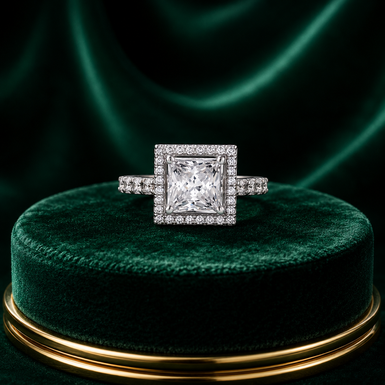 Radiant Princess Halo Ring