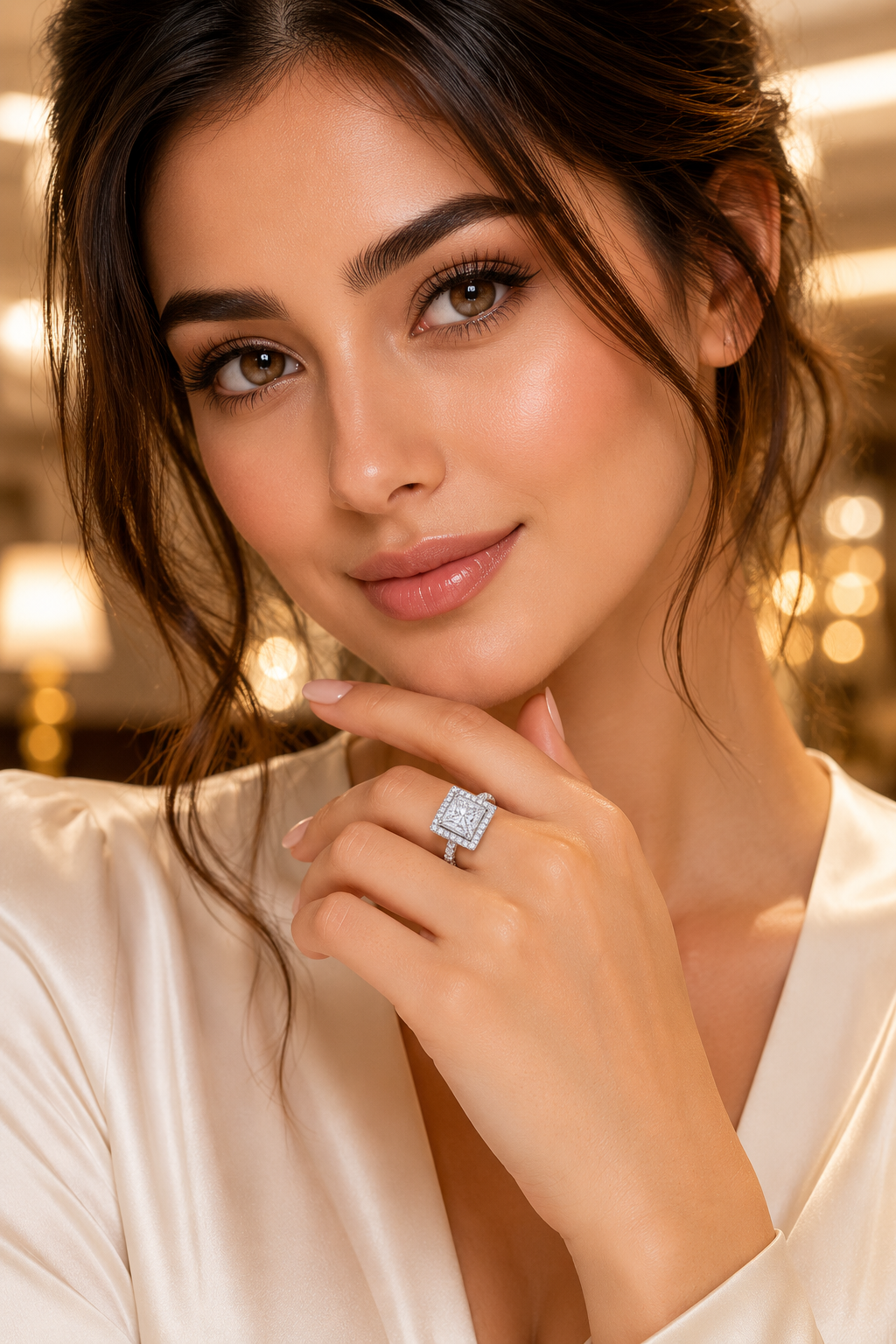 Radiant Princess Halo Ring