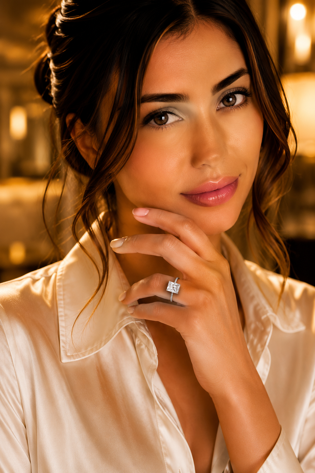 Radiant Cut Solitaire Ring