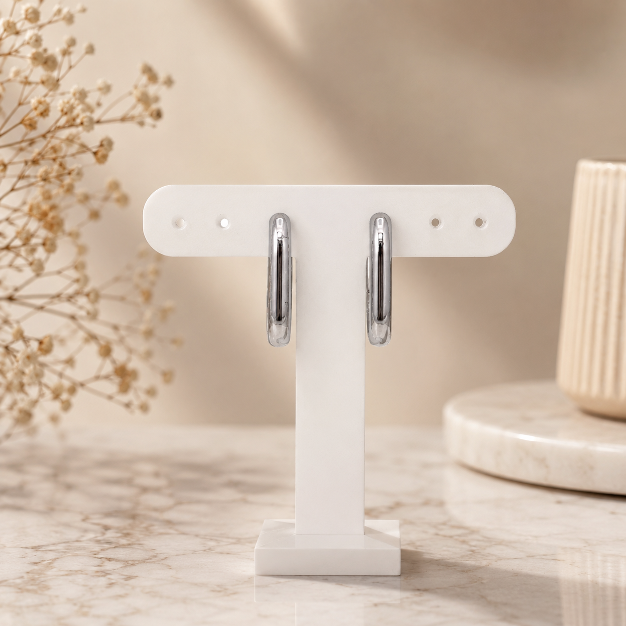 Everyday Elegance Hoop Earrings