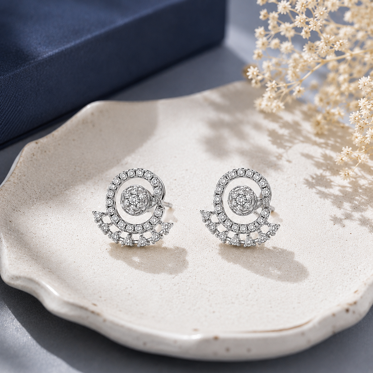 Celestial Halo Crystal Earrings