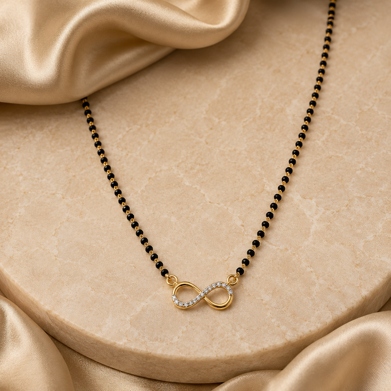 Eterna Infinity Diamond Mangalsutra