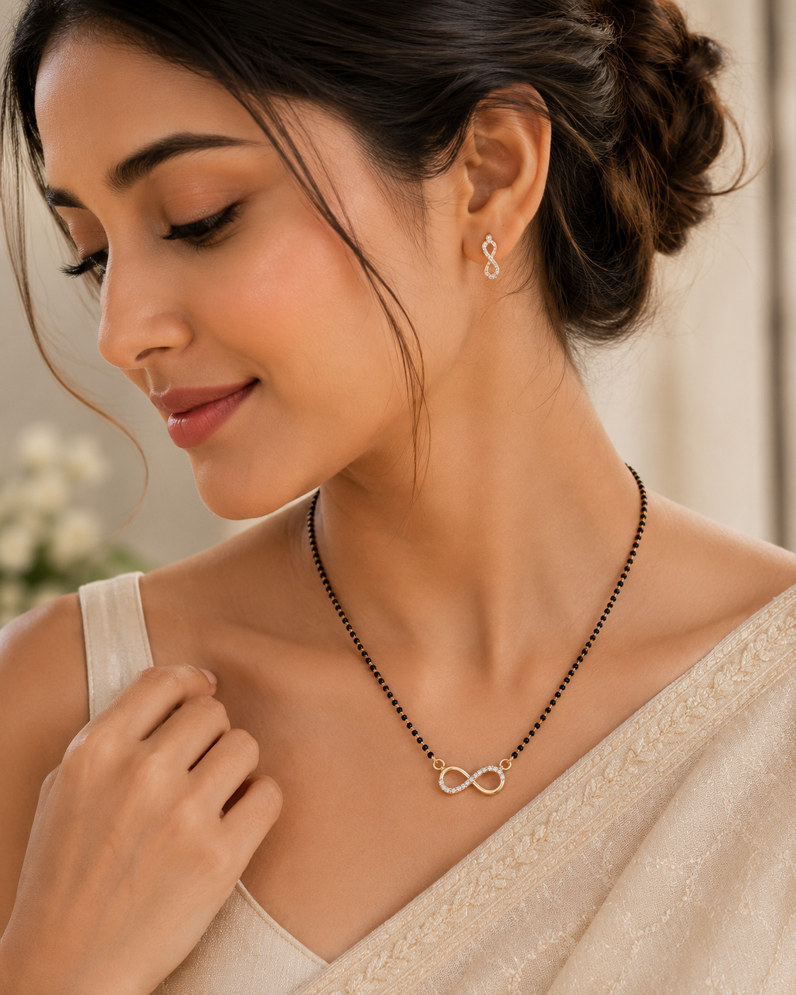 Eterna Infinity Diamond Mangalsutra