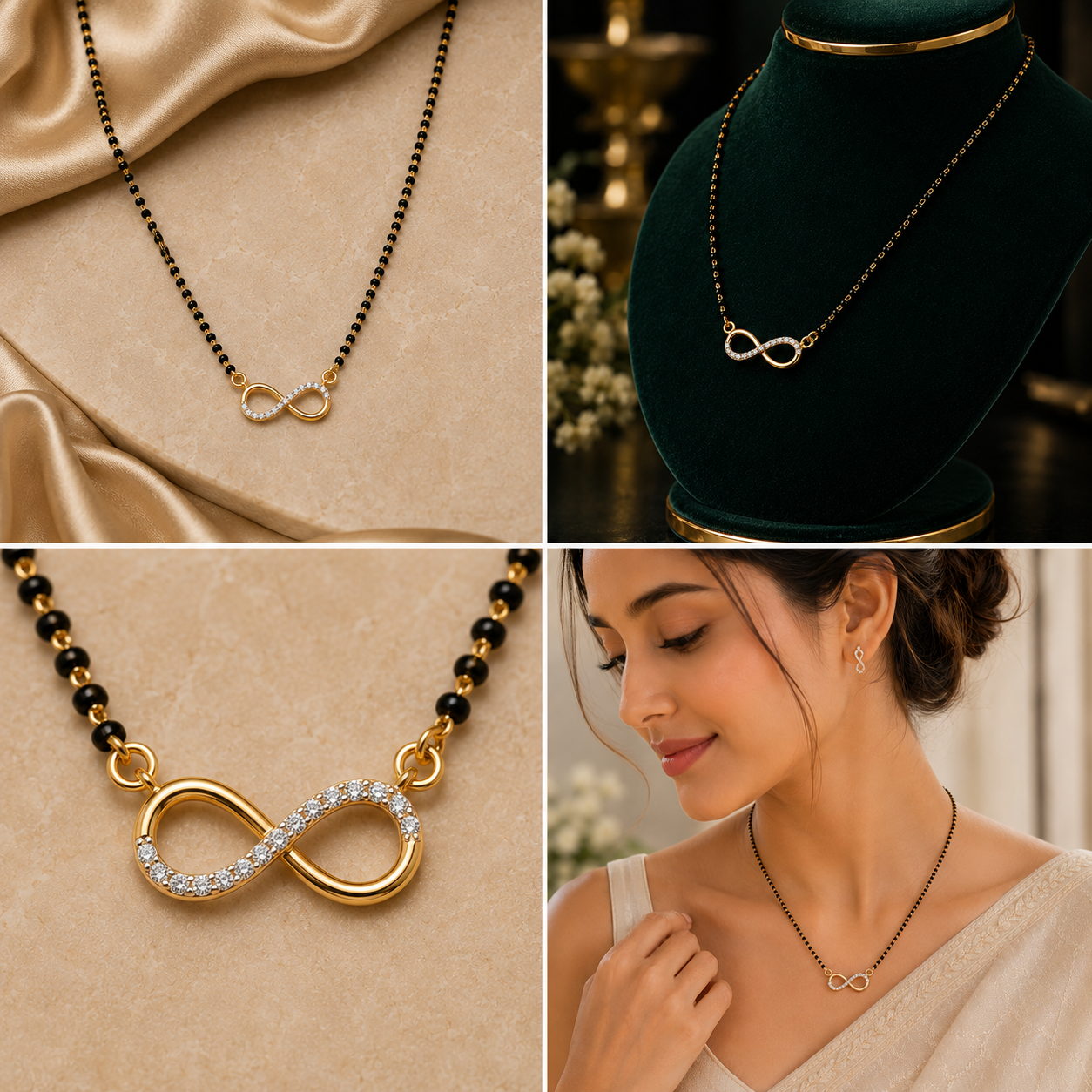 Eterna Infinity Diamond Mangalsutra