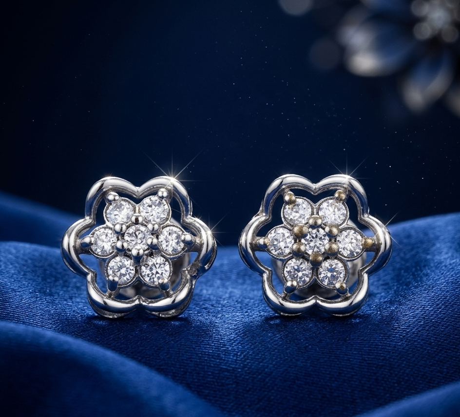 Classic Spark Stud Earrings