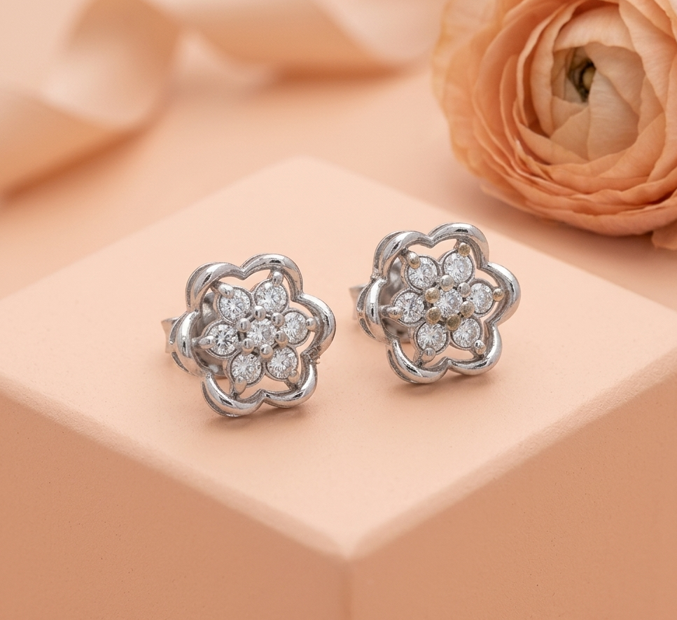 Classic Spark Stud Earrings