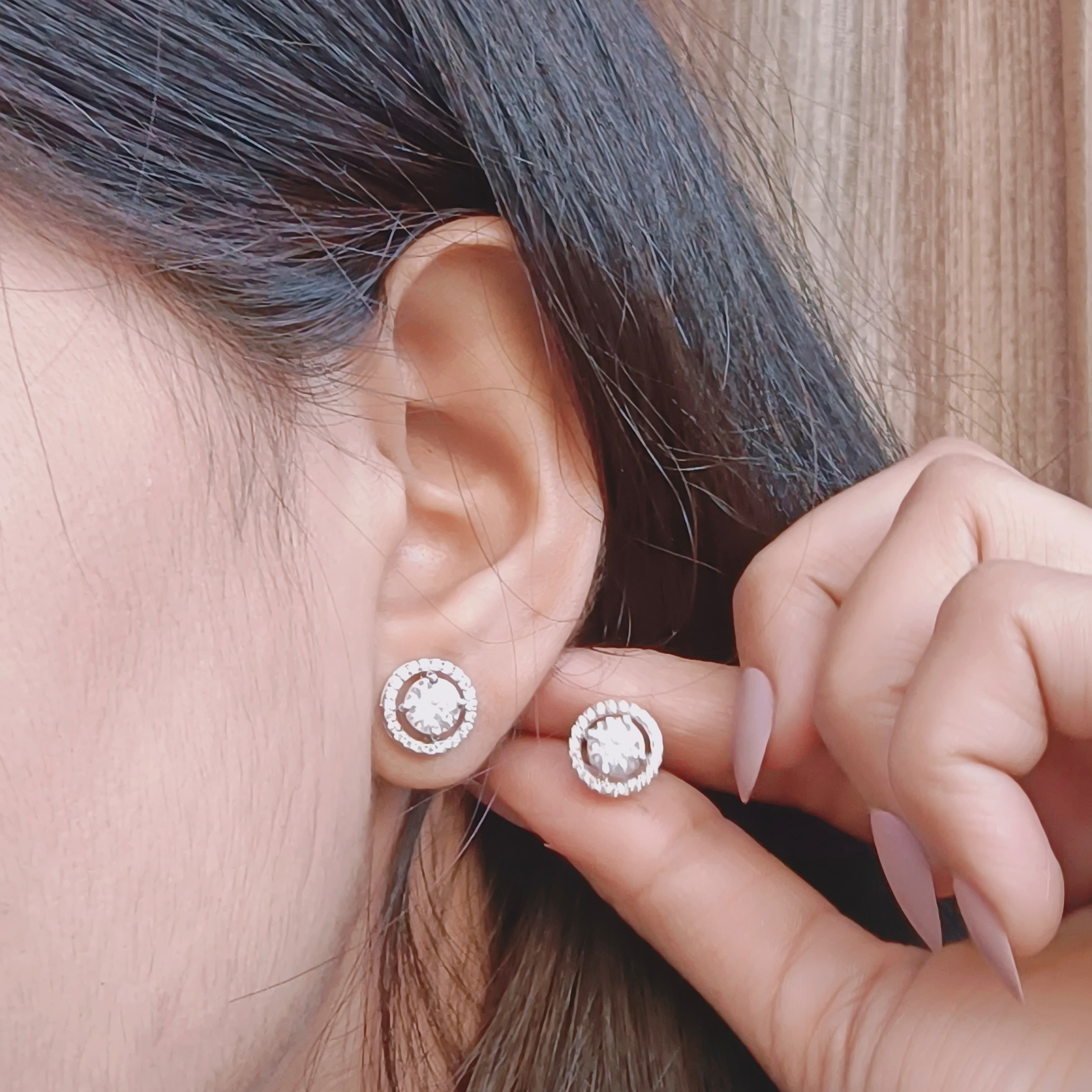 Celestial Charm Stud Earrings