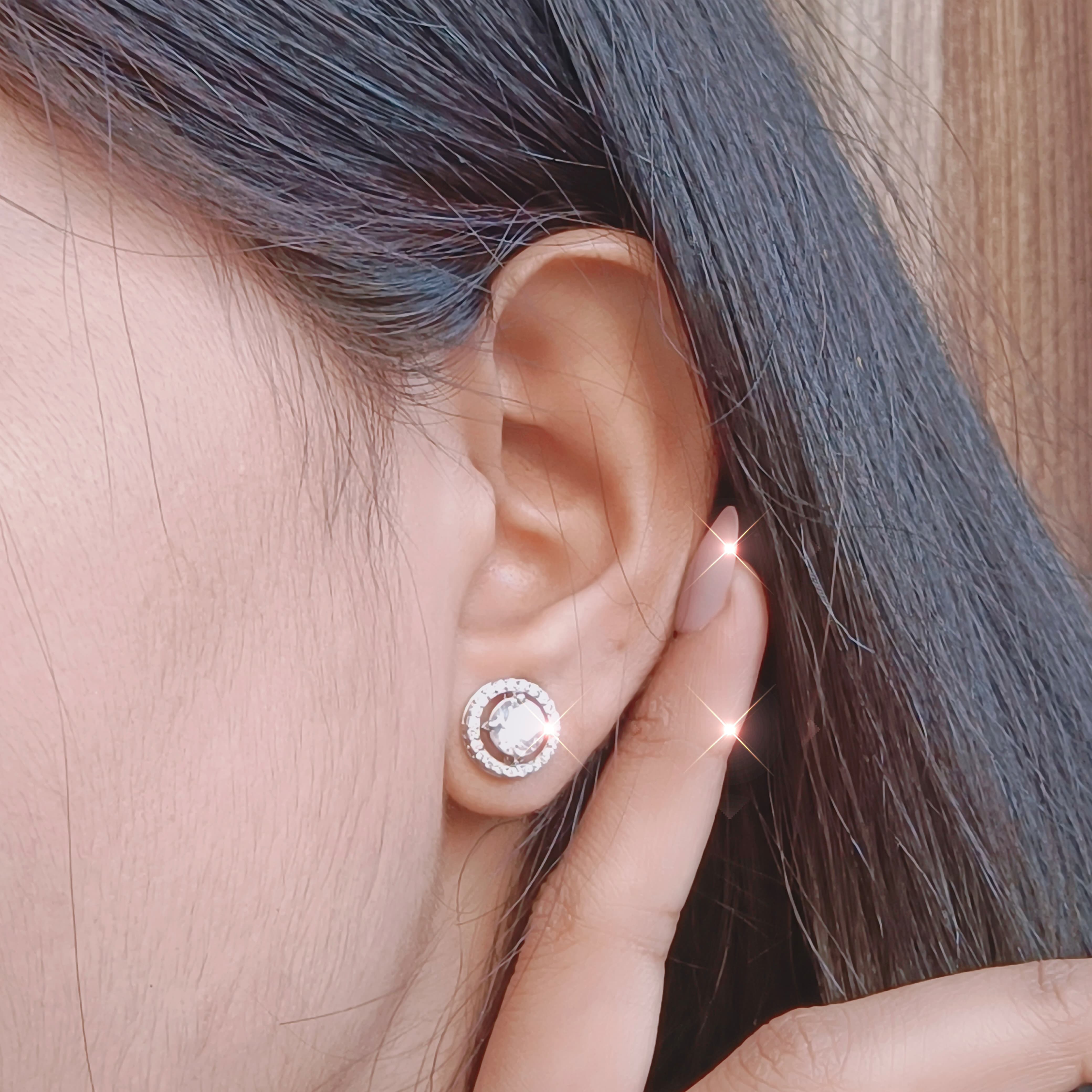 Celestial Charm Stud Earrings