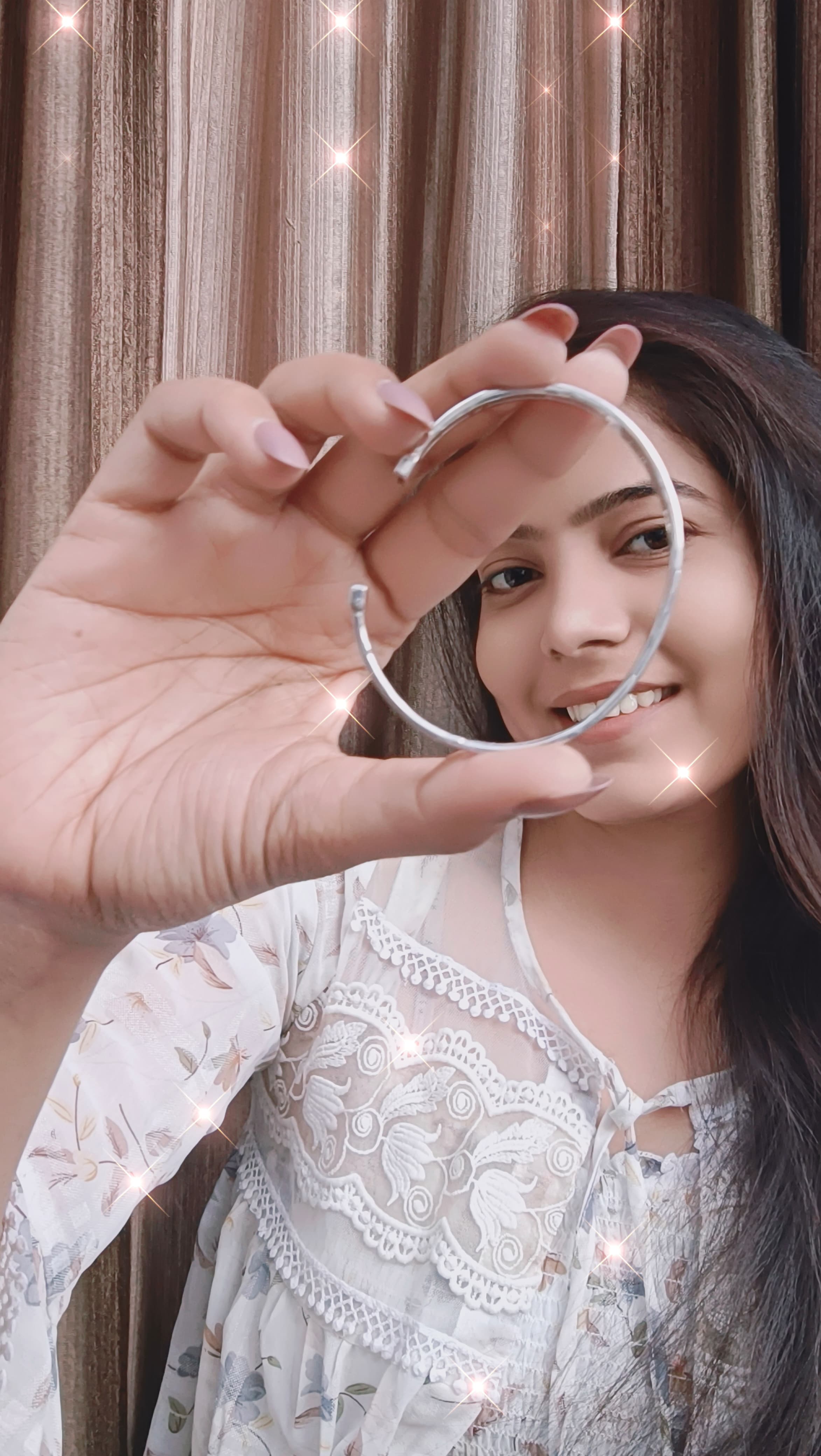 Lunar Grace Kada Bracelet