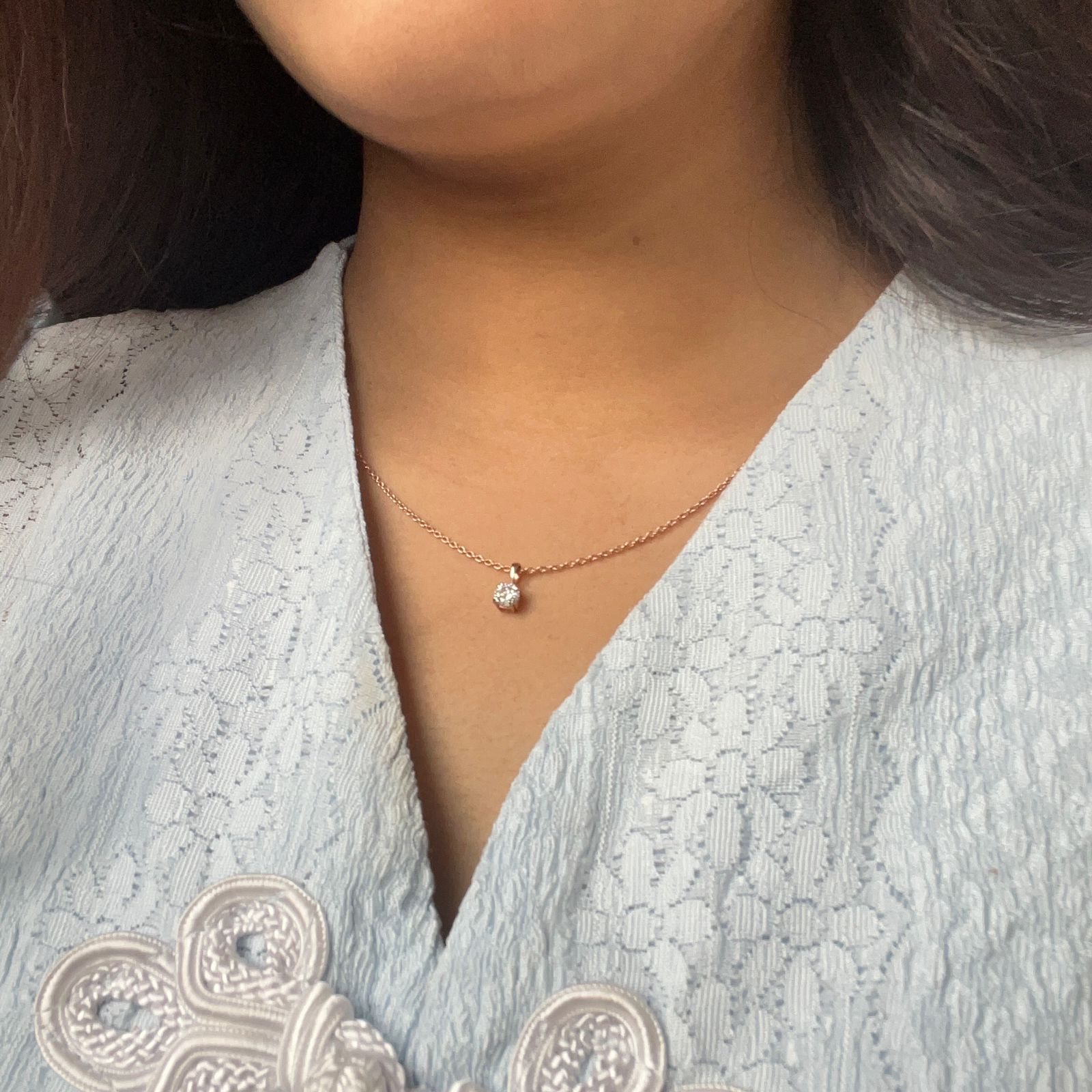 Eternal Spark Solitaire Pendant