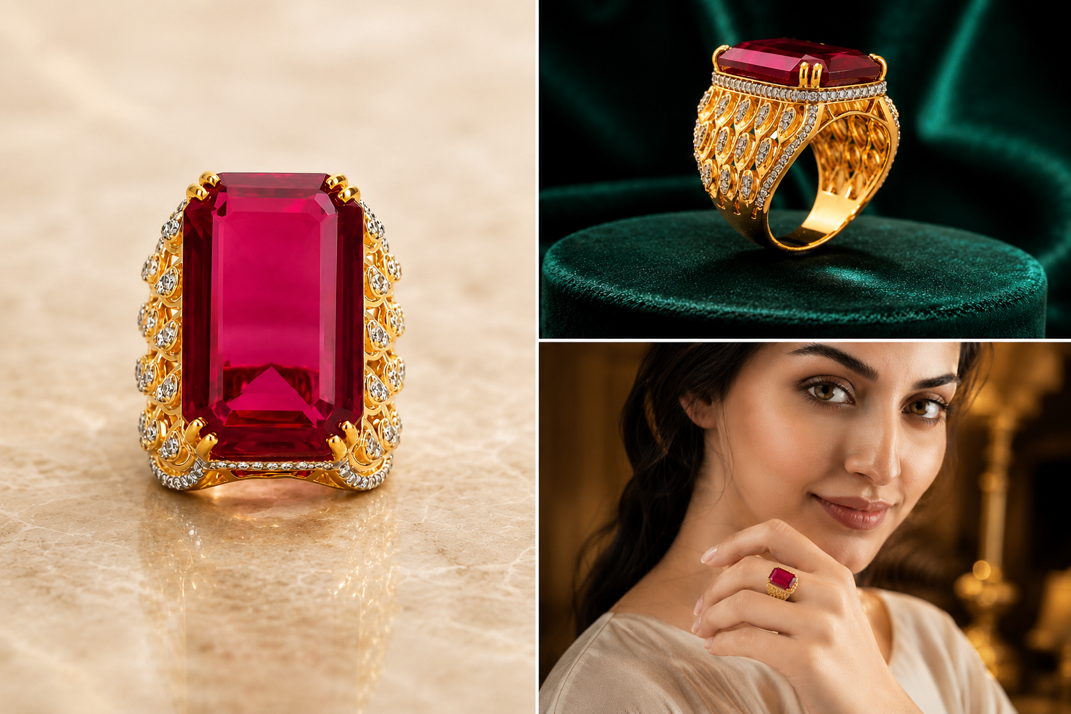 Imperial Ruby Statement Ring