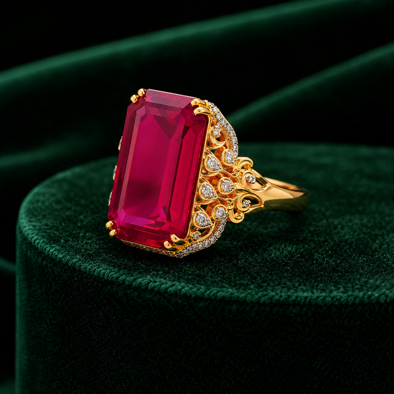 Imperial Ruby Statement Ring