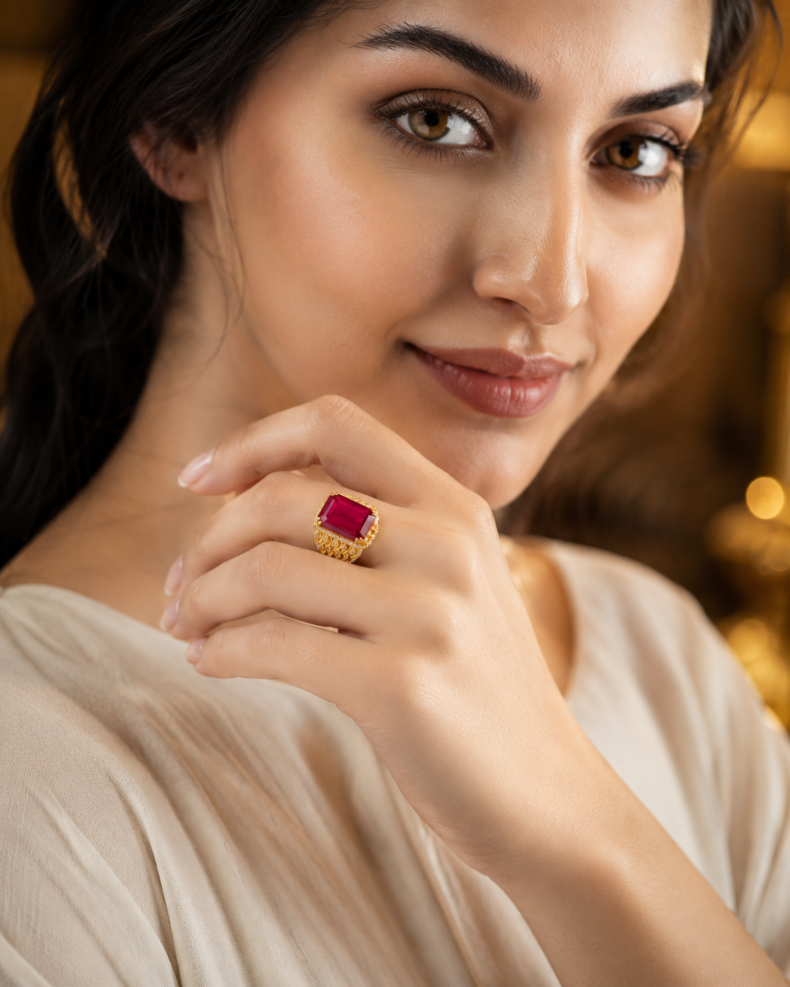 Imperial Ruby Statement Ring