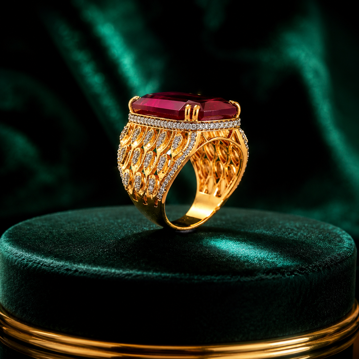 Imperial Ruby Statement Ring