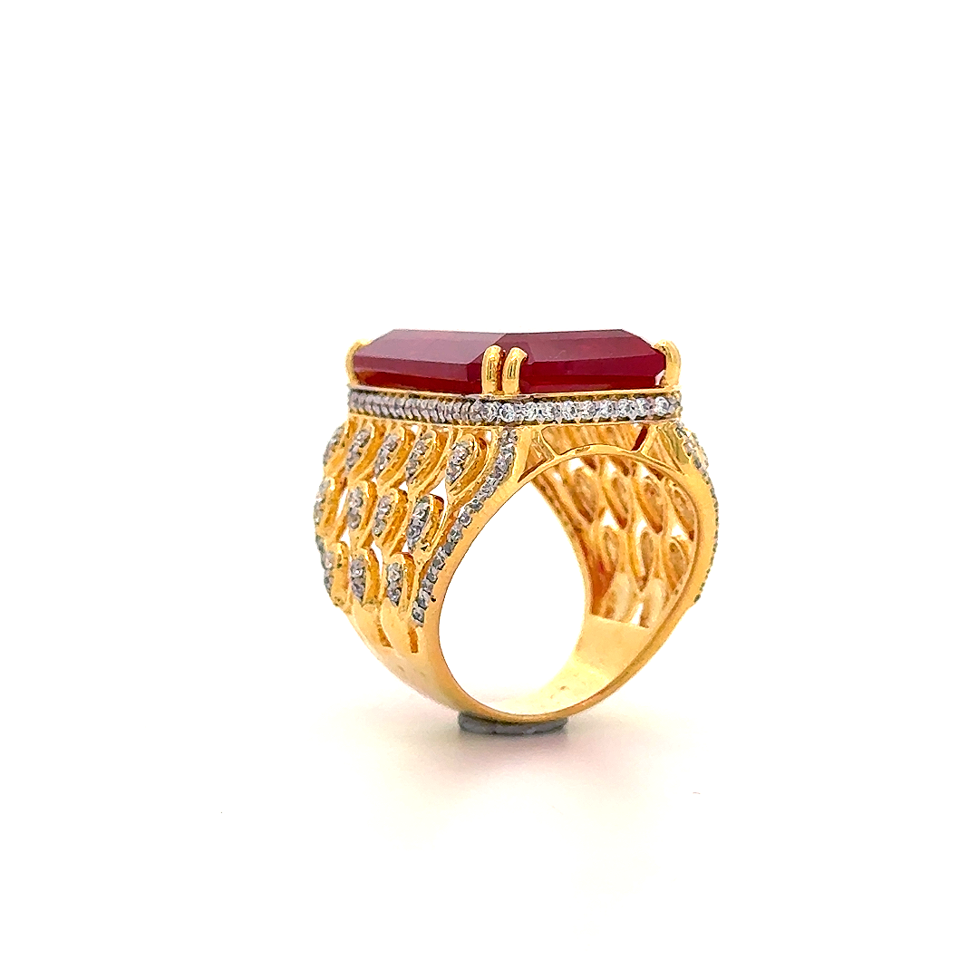 Imperial Ruby Statement Ring