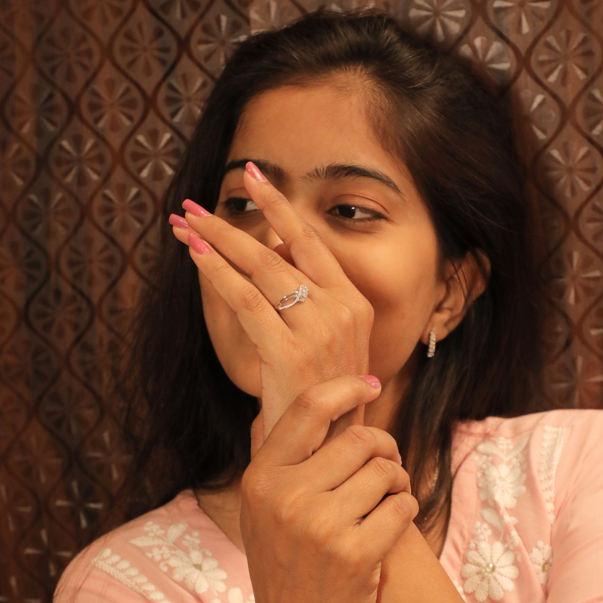 Radiant Lumina Stylish Knot Silver Ring