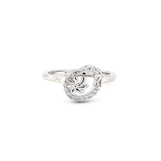 Mystical Dragon Bagua Silver Ring for Women - Elegant Sterling Silver with Ancient Symbolism