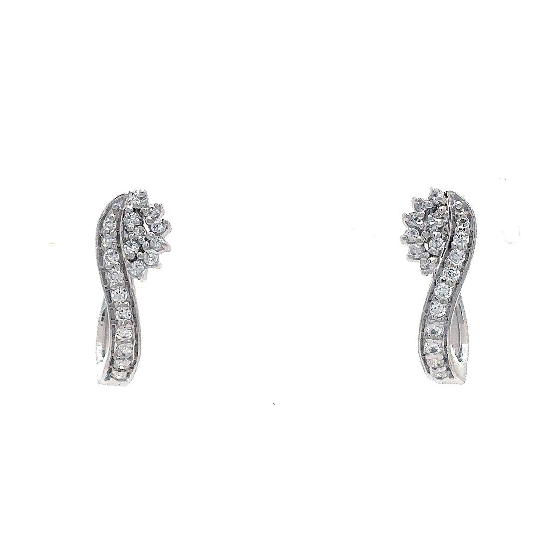 Luna Sparkle Crystal Earrings