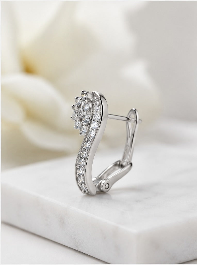 Luna Sparkle Crystal Earrings