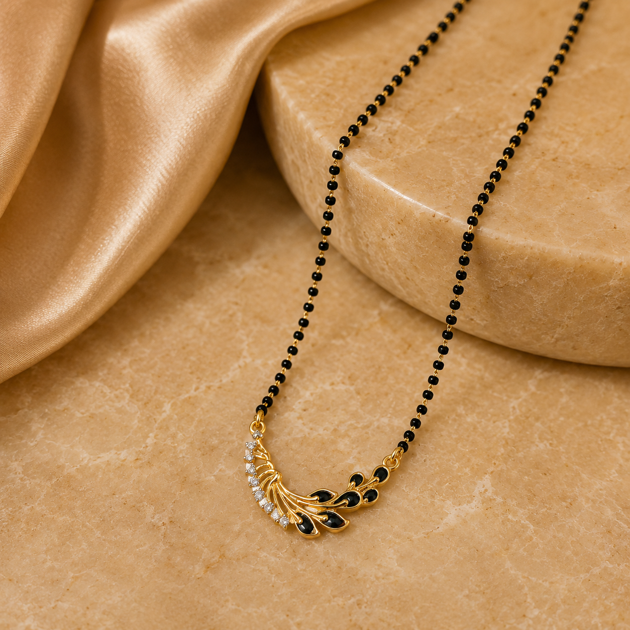 Peacock Grace Designer Mangalsutra