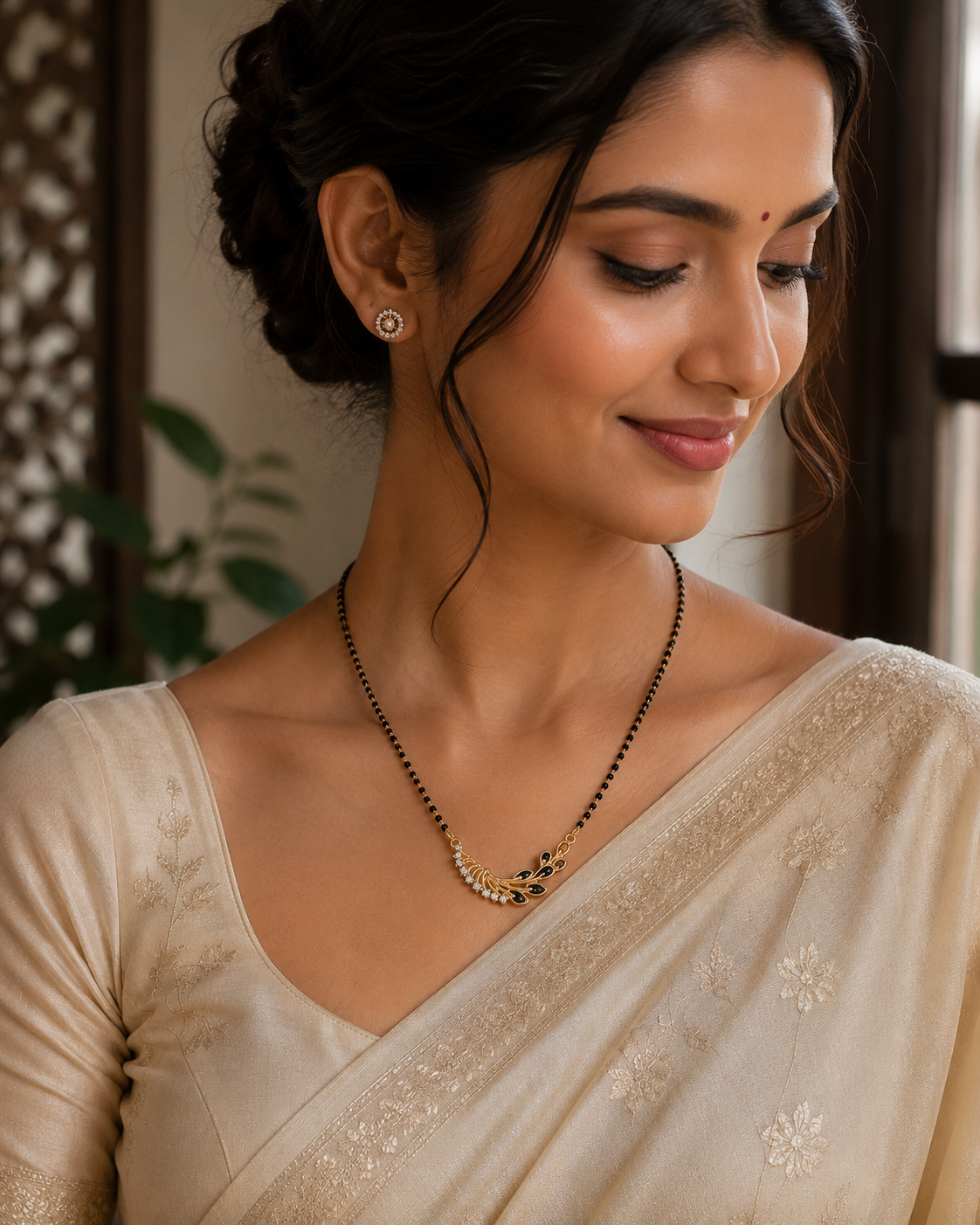 Peacock Grace Designer Mangalsutra