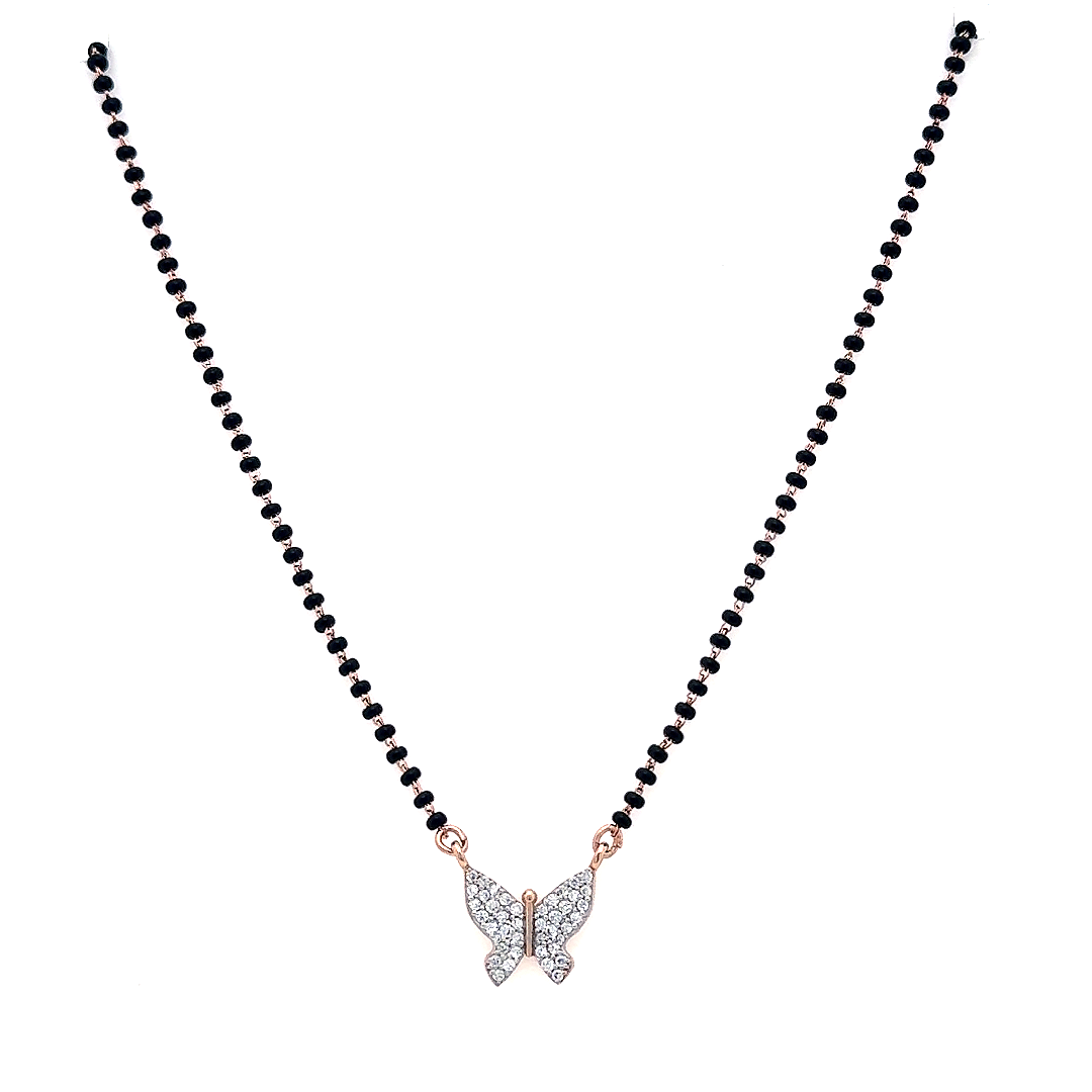 Butterfly Grace Diamond Mangalsutra
