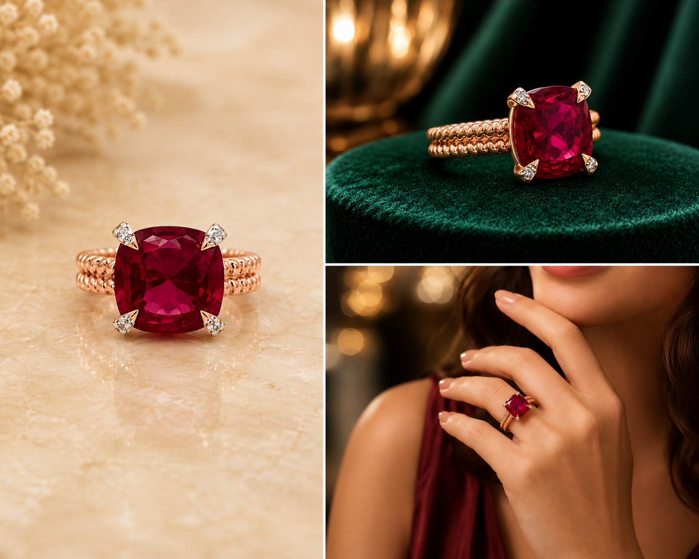 Royal Ruby Statement Ring