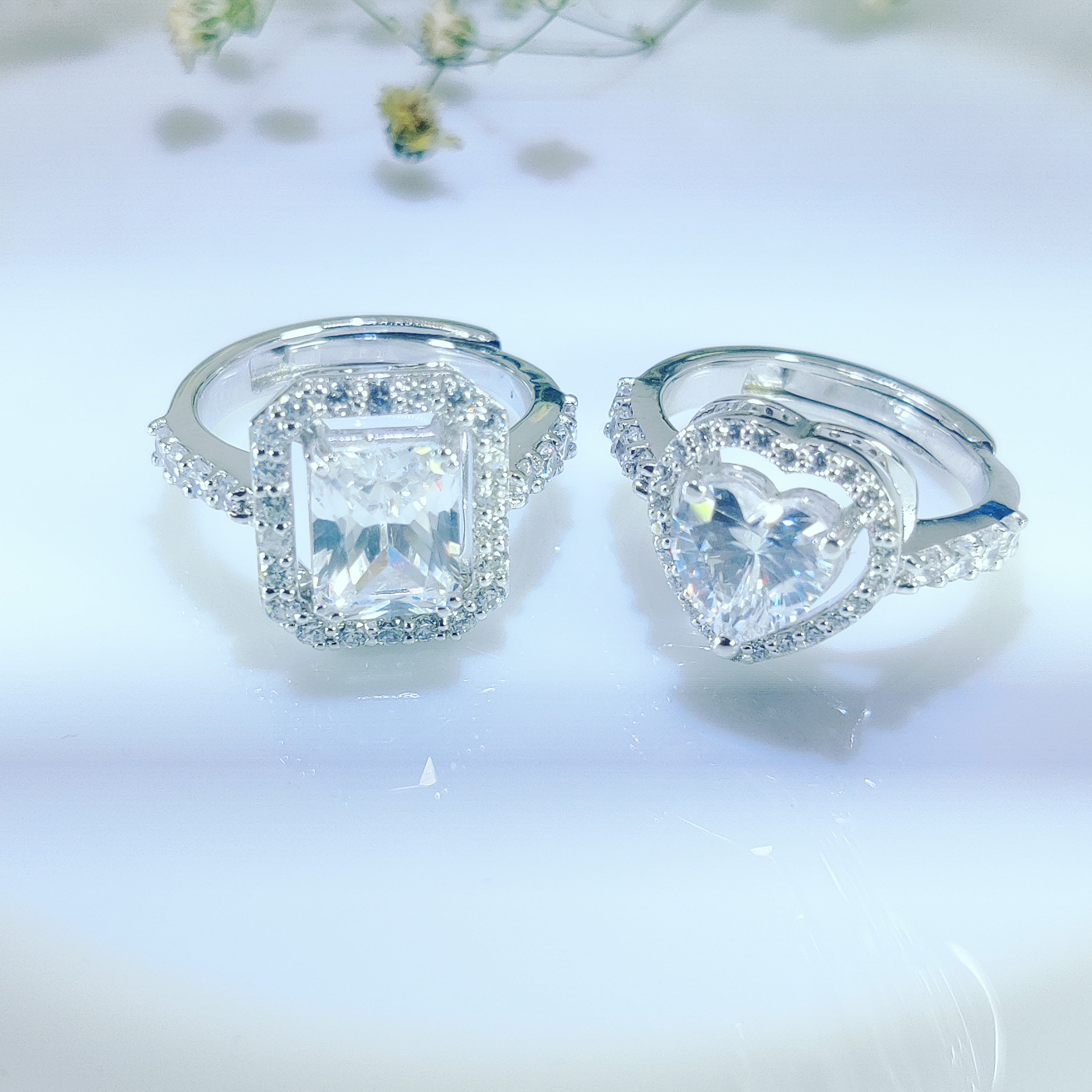 Royal Devotion Couple Rings