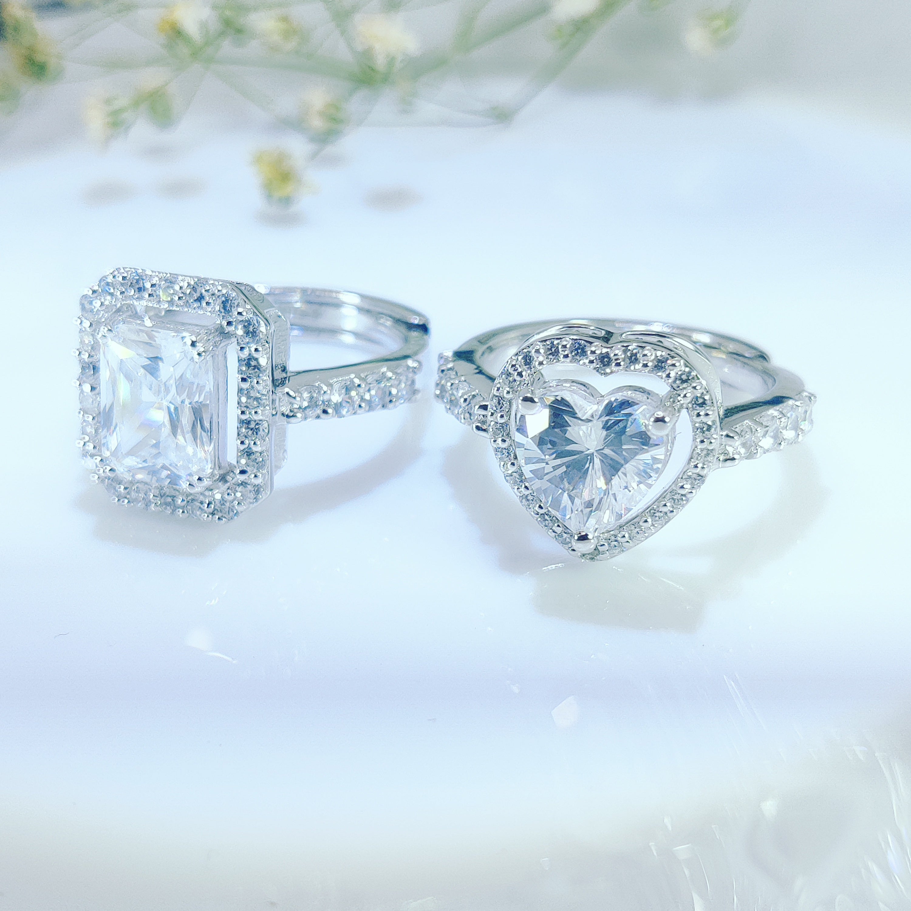 Royal Devotion Couple Rings