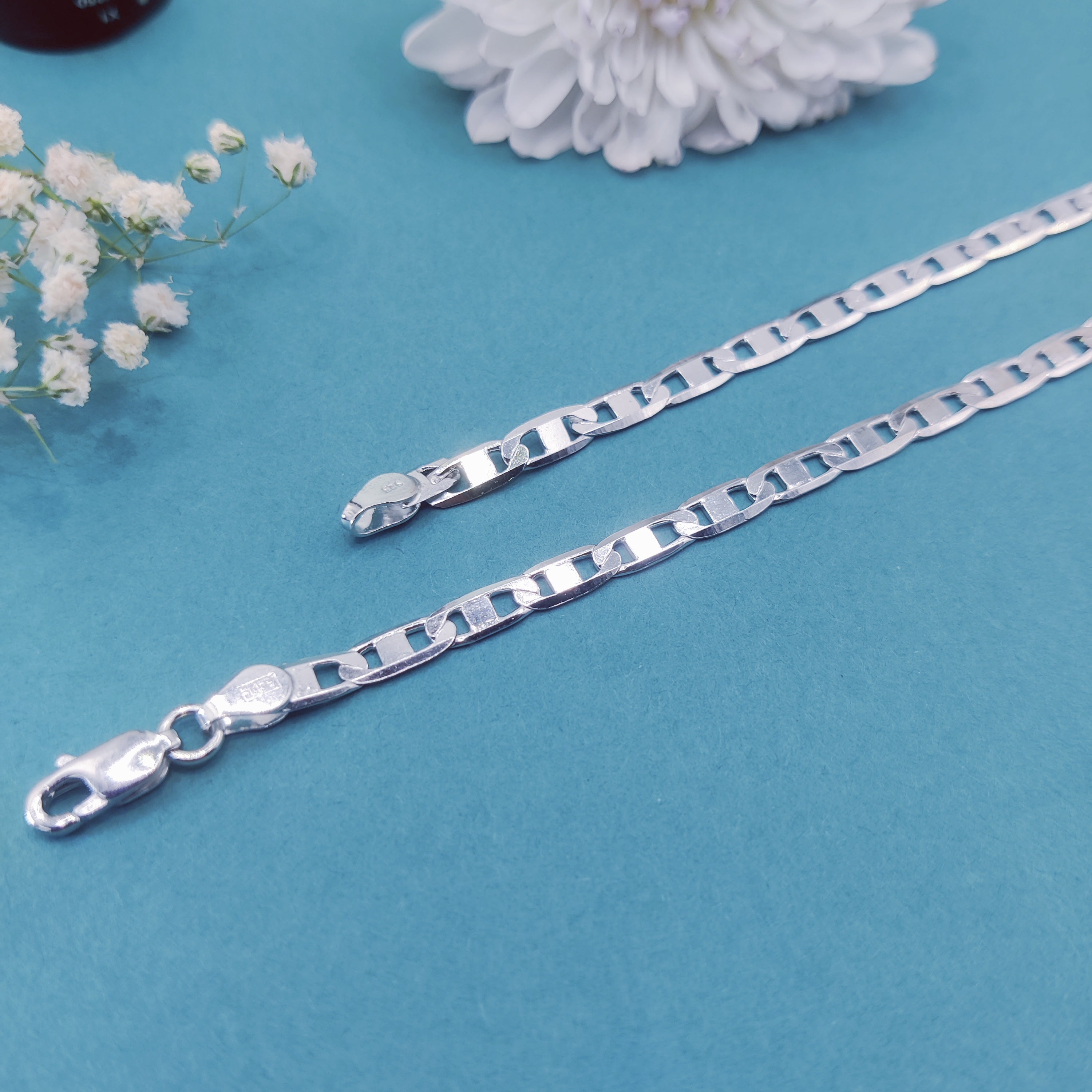 Urban Edge Silver Chain for Men