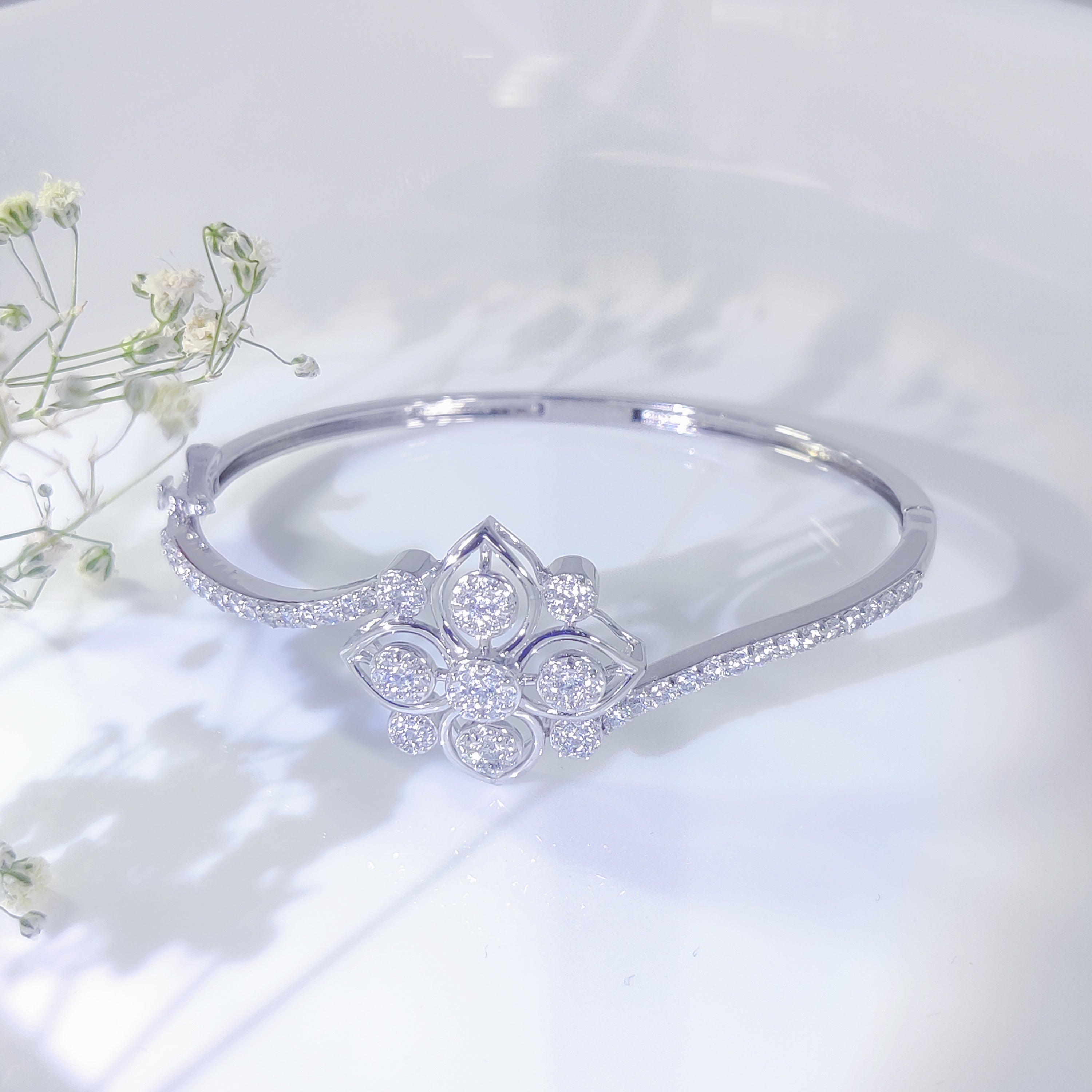 Blooming Petals Italian  Bracelet