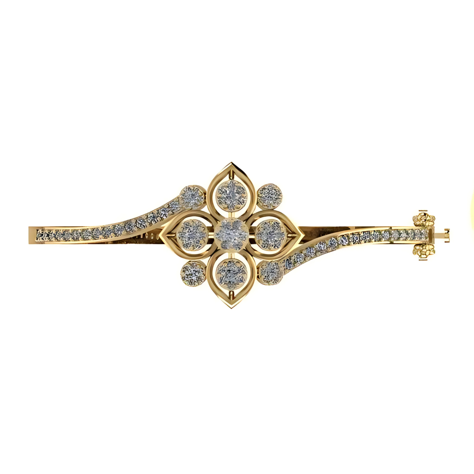 Blooming Petals Italian  Bracelet