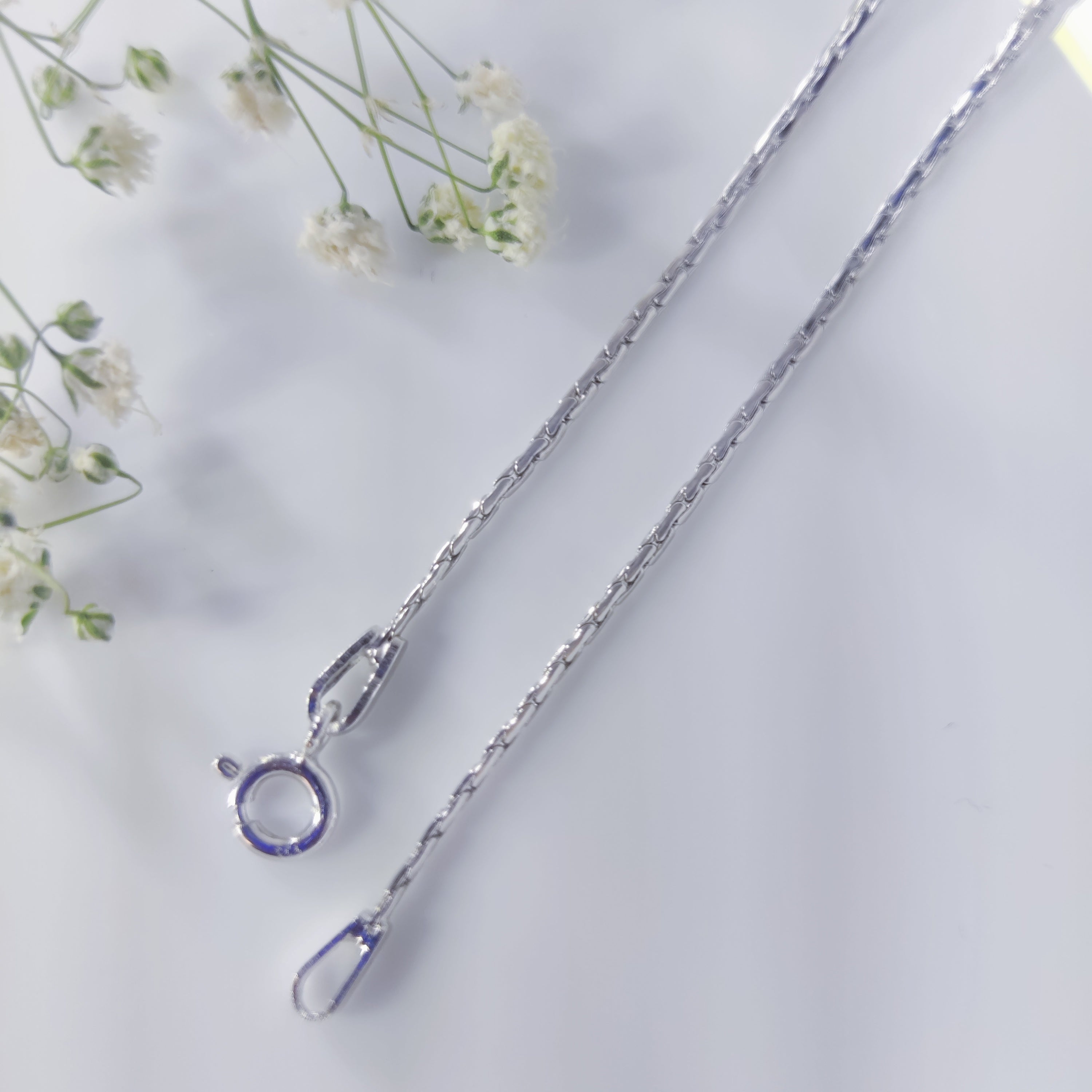 Braided Strength Women's Silver Chain