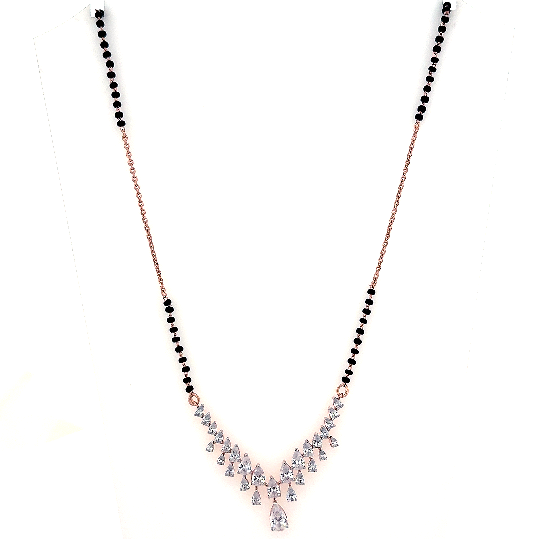 Starlight Cascade Diamond Mangalsutra
