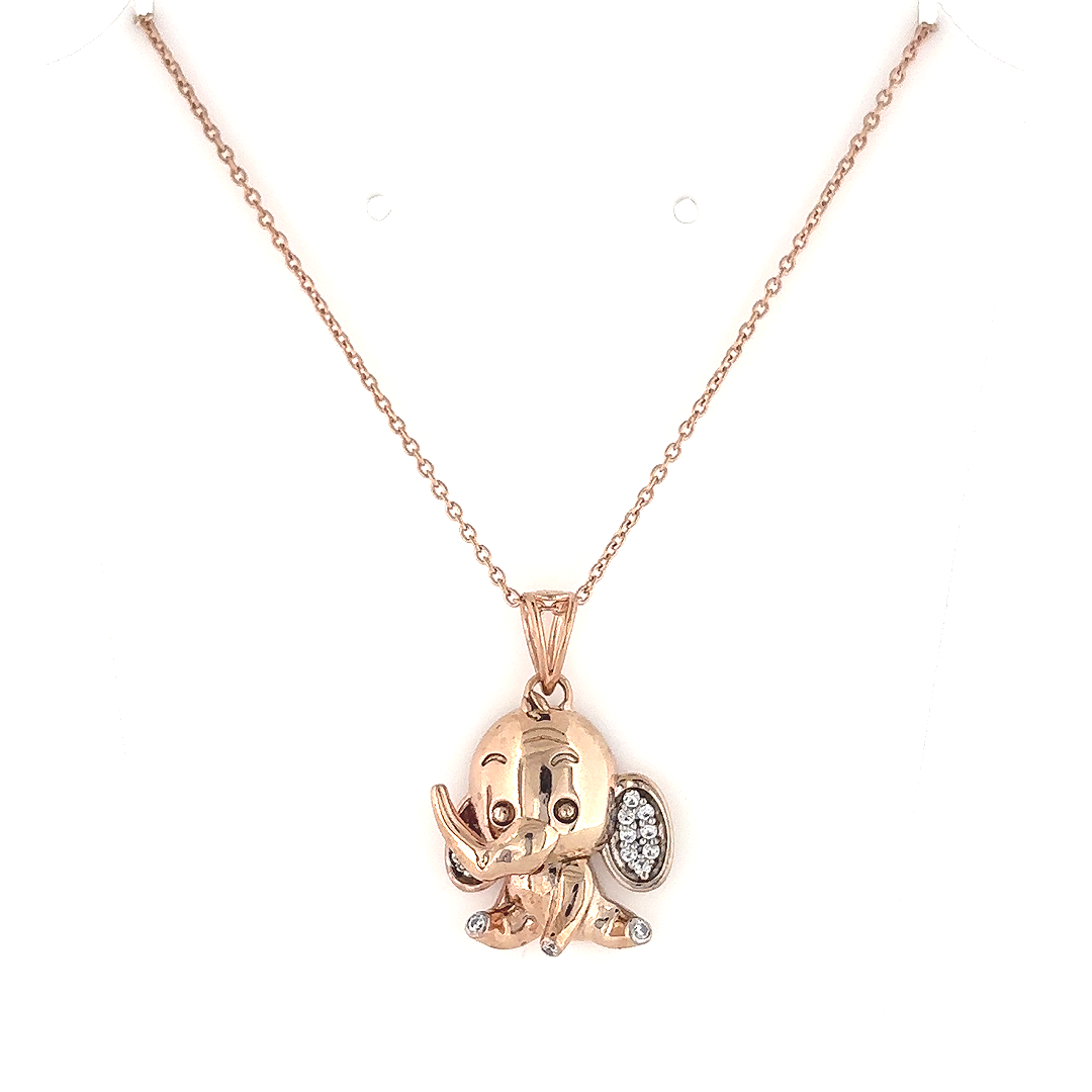Cuddle Bear Silver Pendant