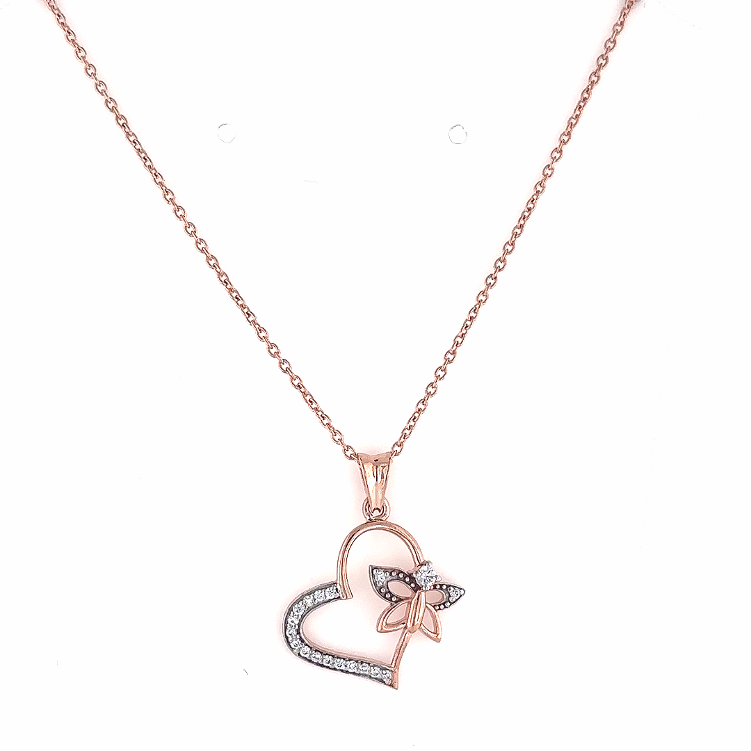 Enchanted Heart Fairy Pendant