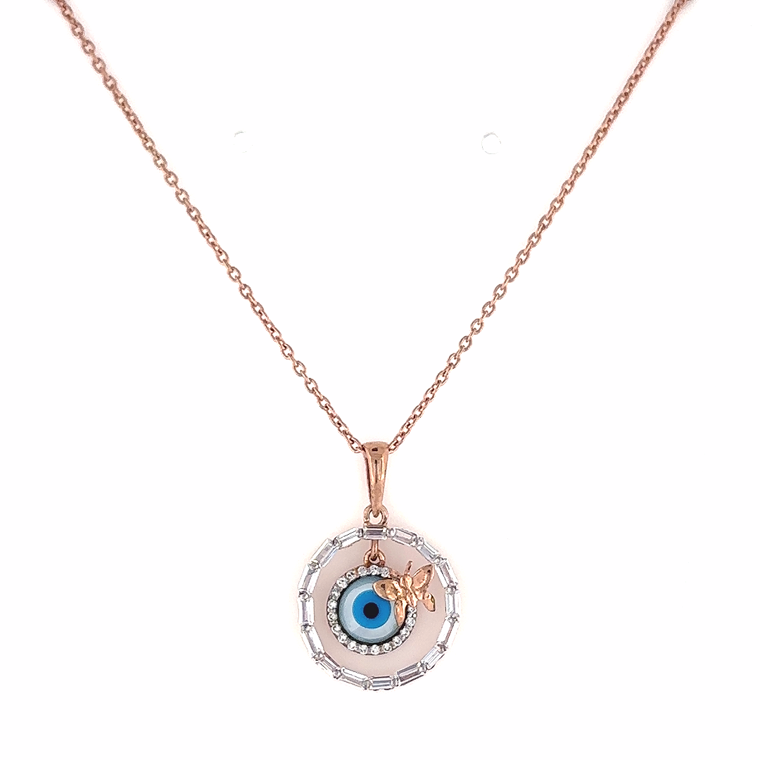 Mystic Aura Evil Eye Pendant