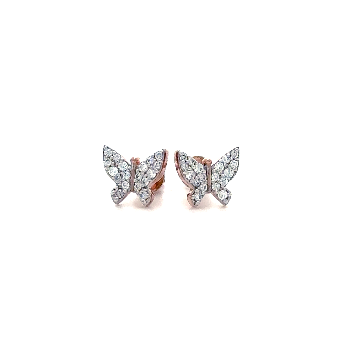 Butterfly Spark Stud Earrings