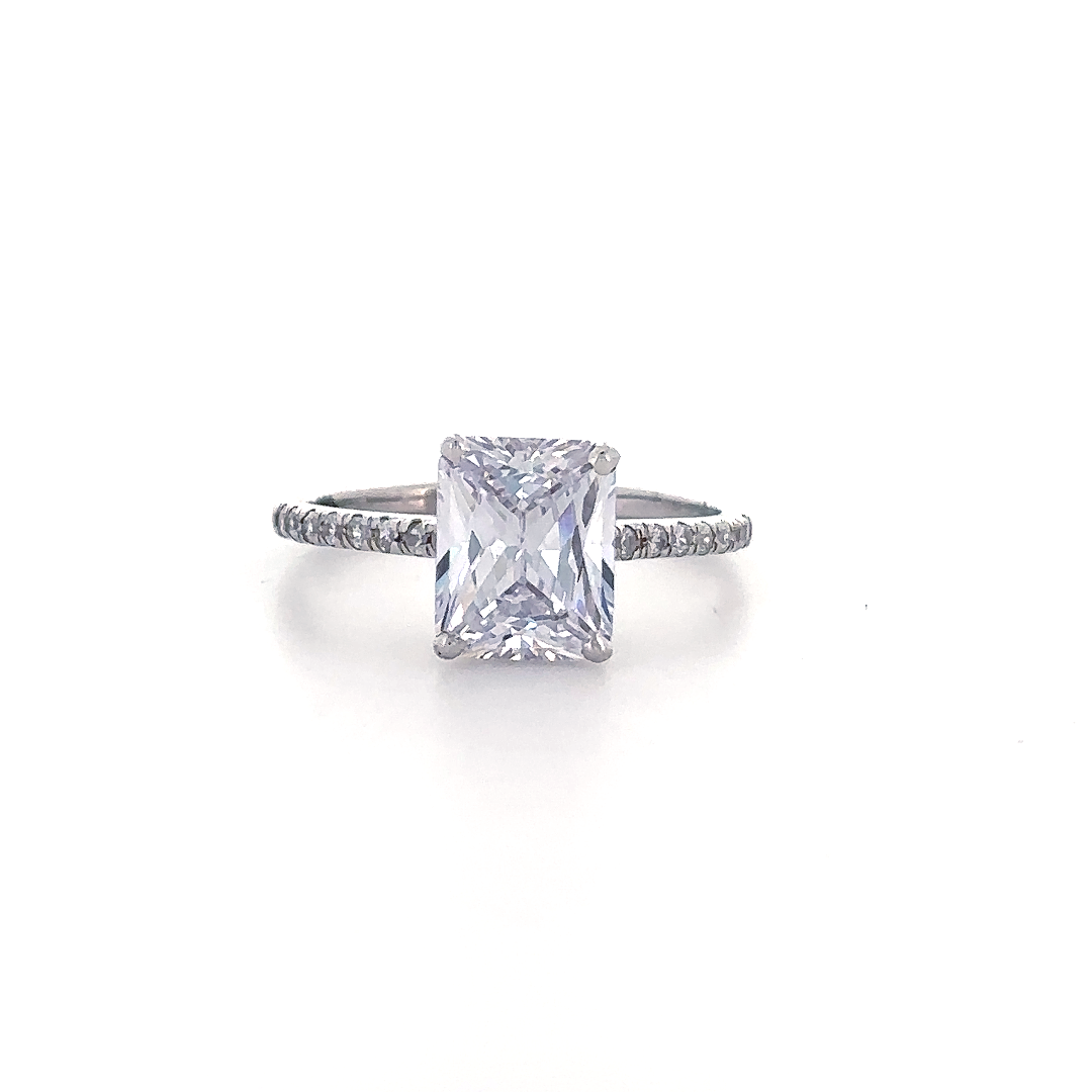 Radiant Cut Solitaire Ring