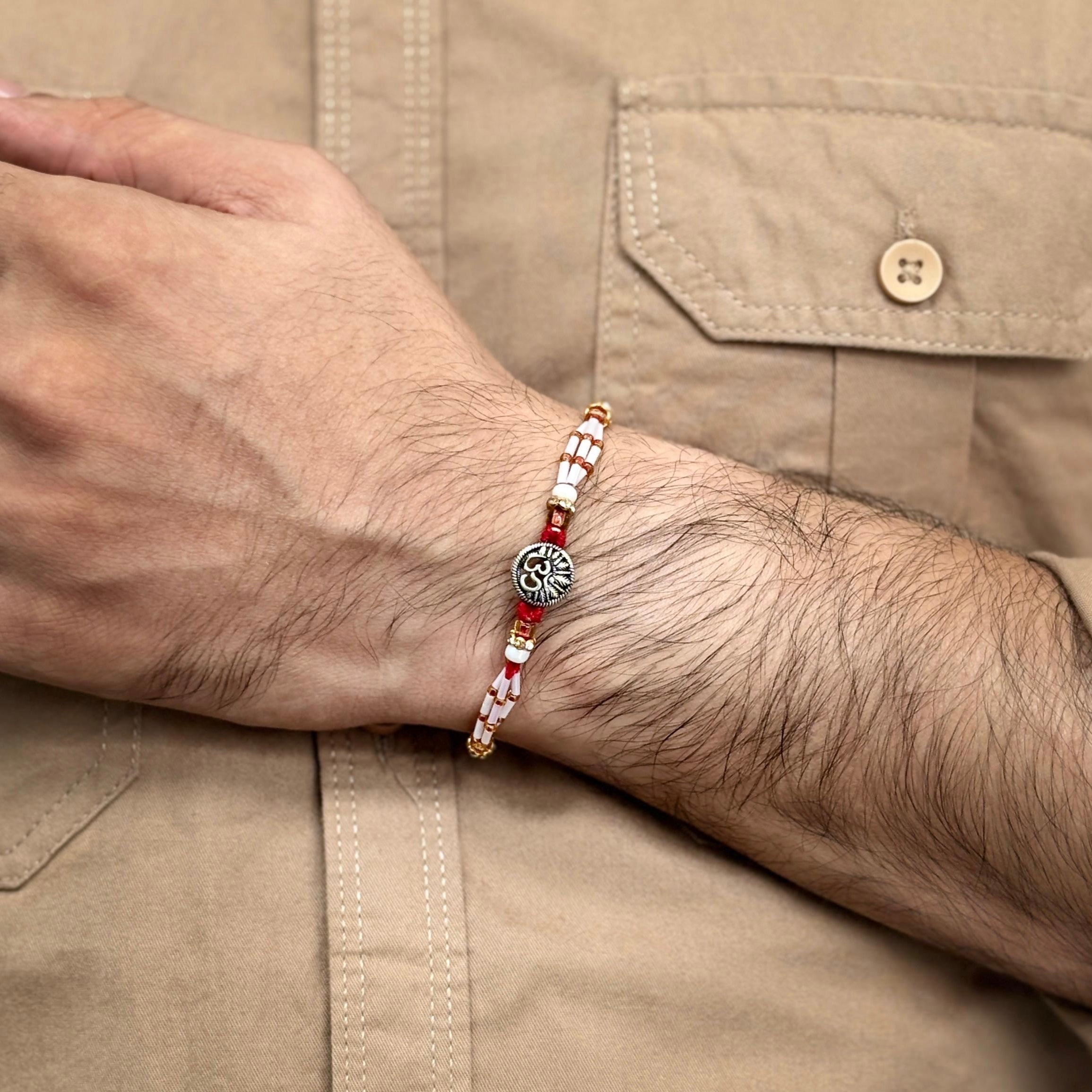 Divine Om Shield Rakhi