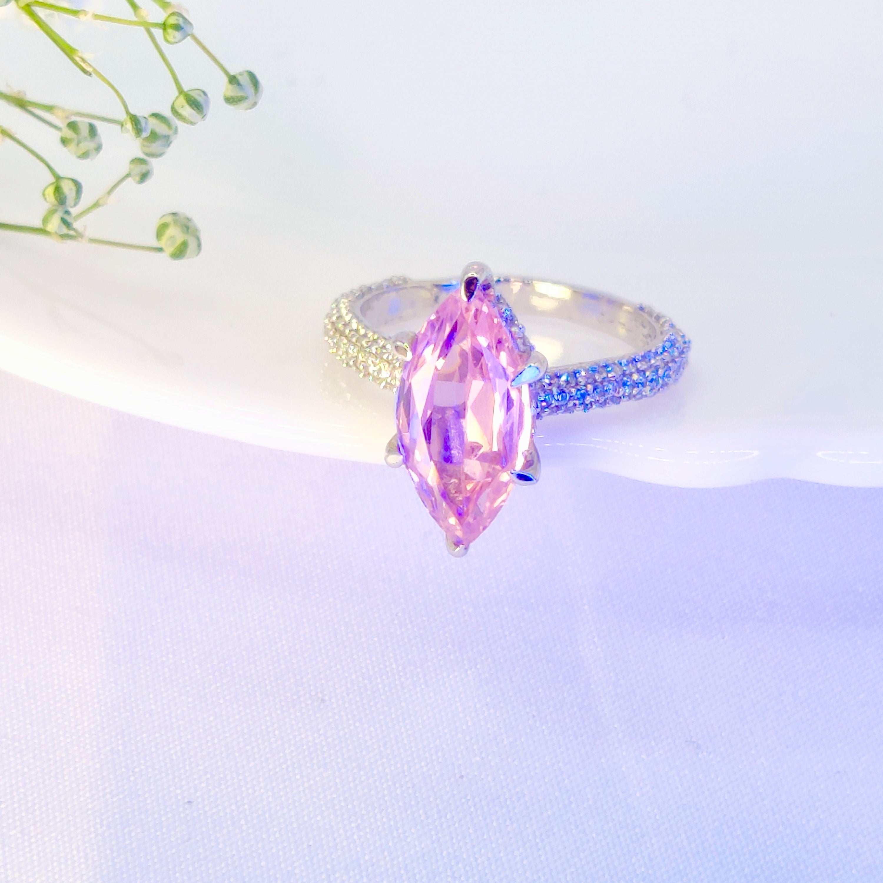 Blush Empress Princess Ring