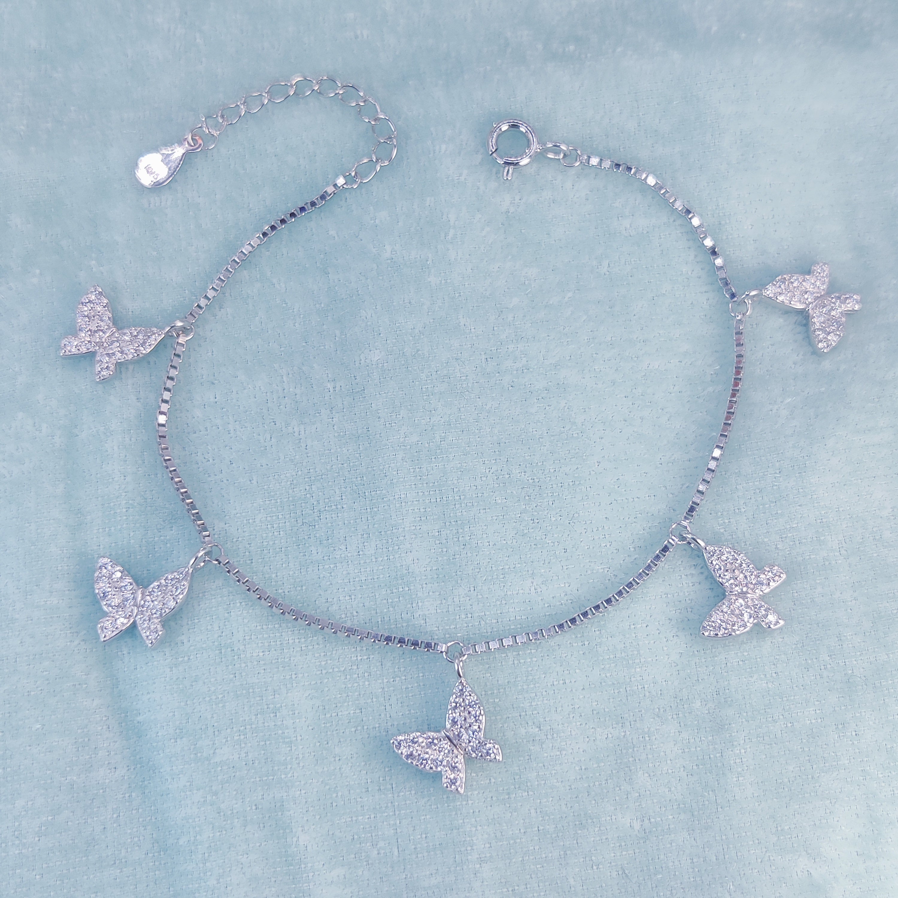 Flutter Charm Butterfly Bracelet