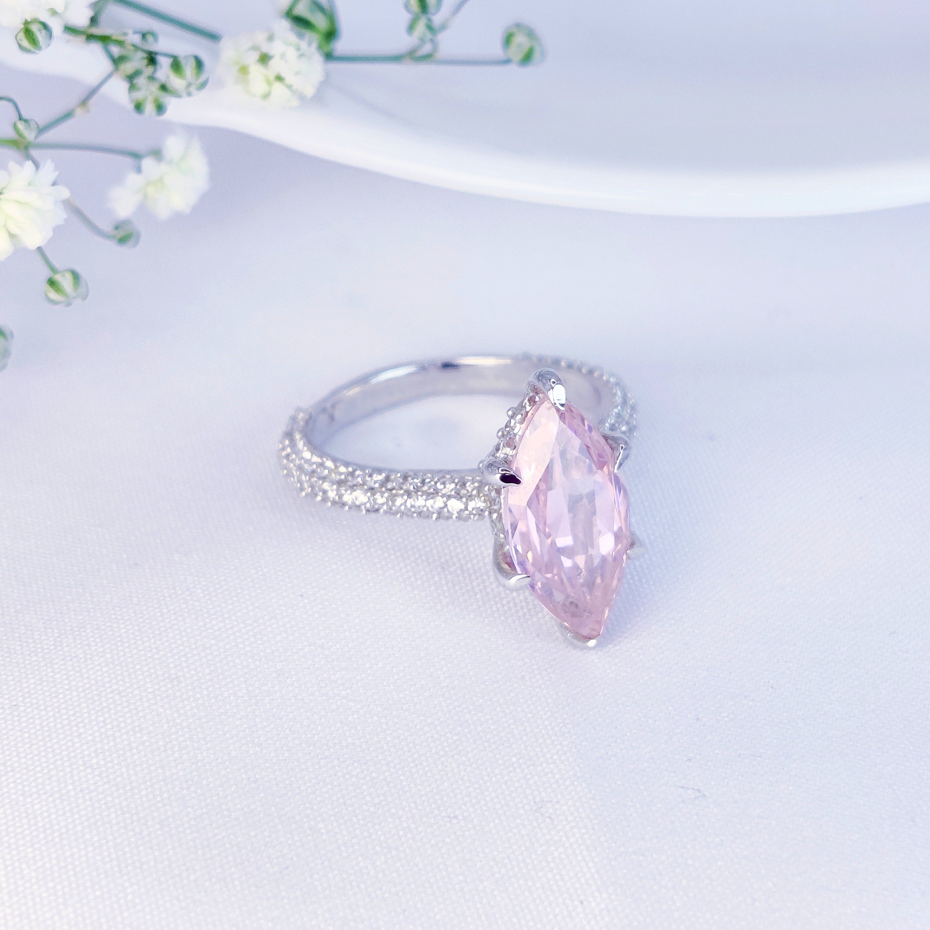 Blush Empress Princess Ring
